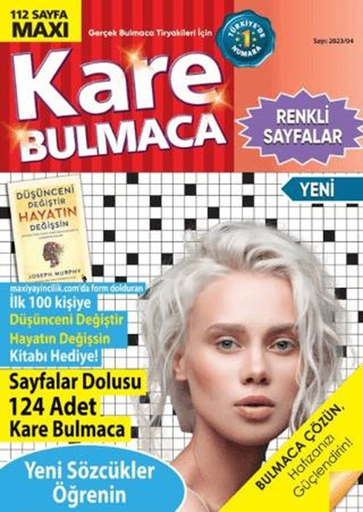 Maxi Kare Bulmaca 16 | Maxi Yayıncılık (Ciltsiz)