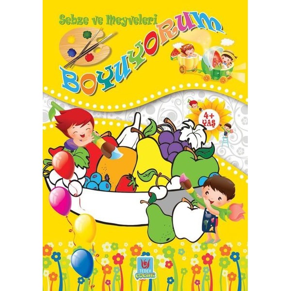 Sebze ve Meyveleri Boyuyorum