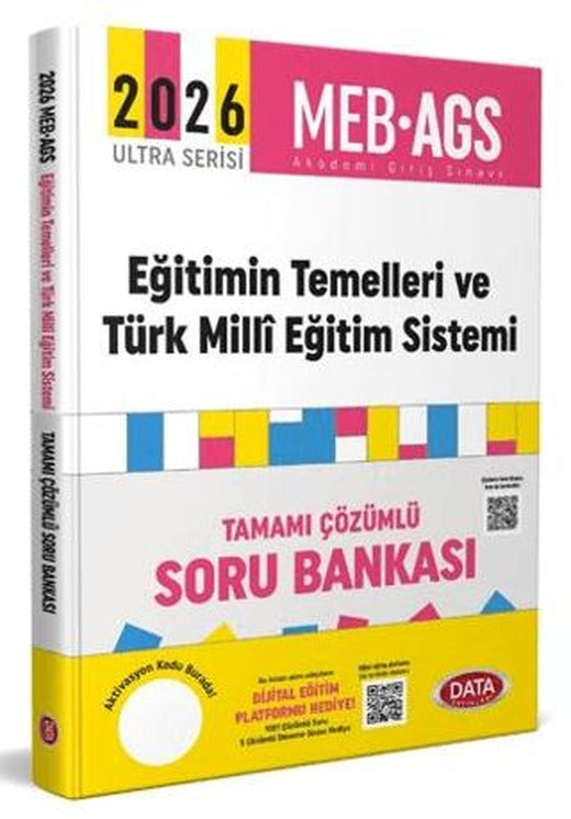 2026 AGS Eğitimin Temelleri - Türk Milli Eğitim Sistemi Tamamı Çözümlü Soru Bankası