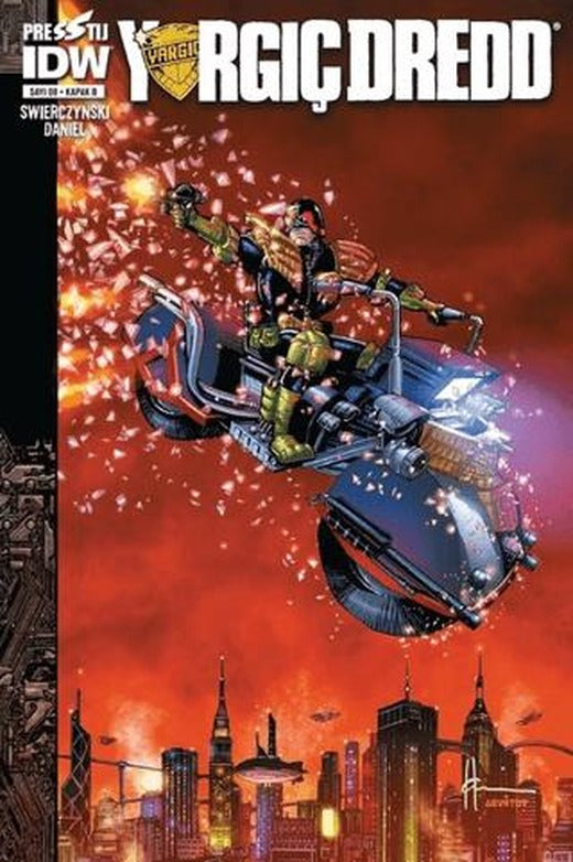 Yargıç Dredd Sayı: 8 - Kapak B | Presstij Kitap (Ciltsiz)