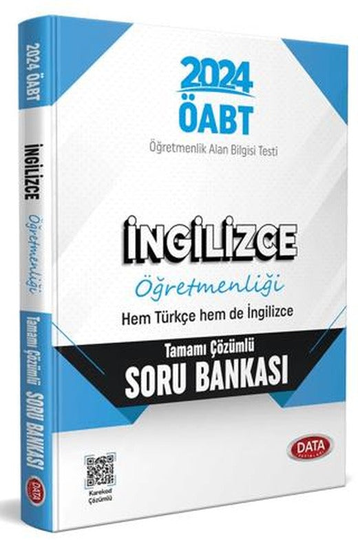 ÖABT 2024 İngilizce Öğretmenliği Tamamı Çözümlü Soru Bankası | Data Yayınları (Ciltsiz)