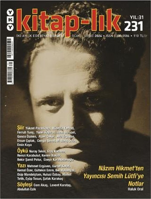 Kitap-lık 231 / Ocak - Şubat 2024 | Yapı Kredi Yayınları (Ciltsiz)