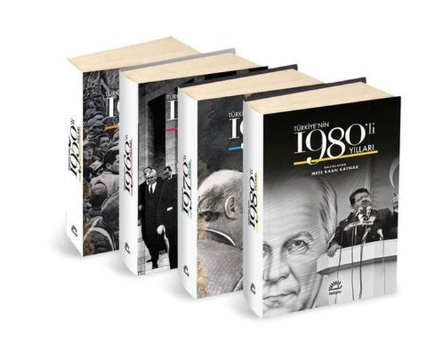 Türkiye'nin 1950 1960 1970 1980' li Yılları Seti - 4 Kitap Takım | İletişim Yayınları (İnce Kapak)