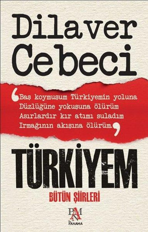 Türkiyem - Bütün Şiirleri | Panama Yayıncılık (İnce Kapak)