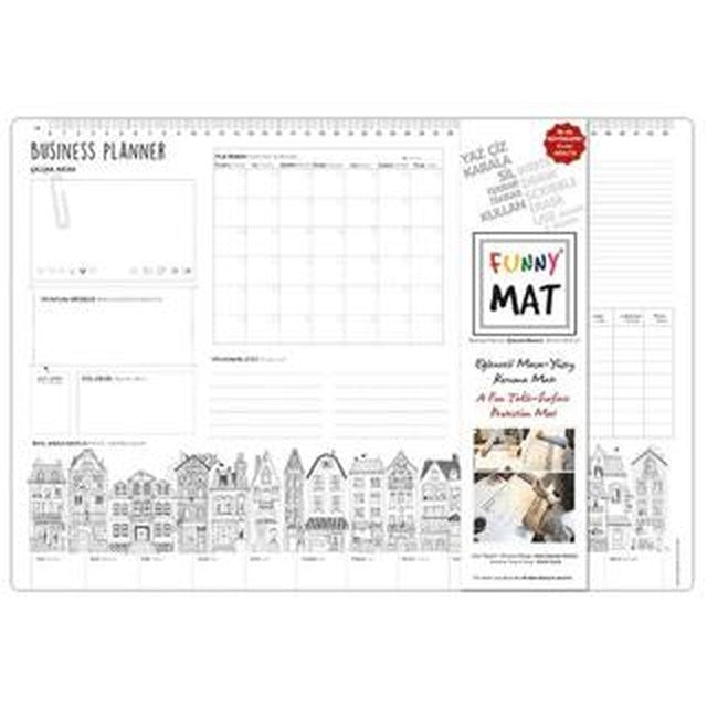 Çalışma Masam Business Planer - Funny Mat | Akademi Çocuk