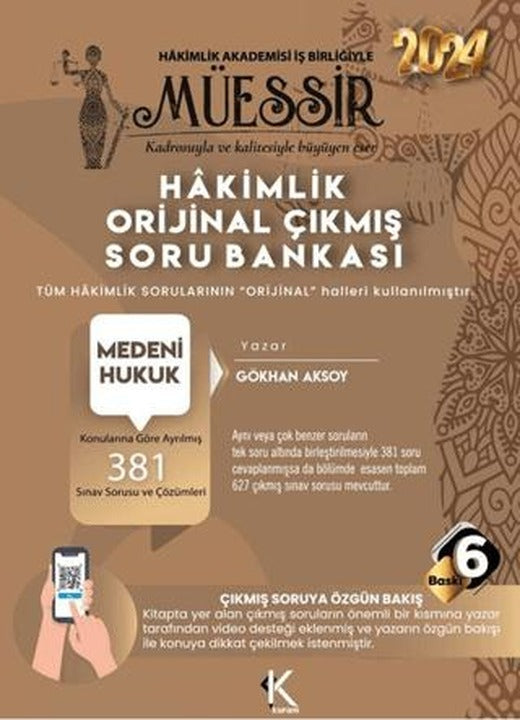 Müessir Medeni Hukuk | Kuram Kitap (Ciltsiz)