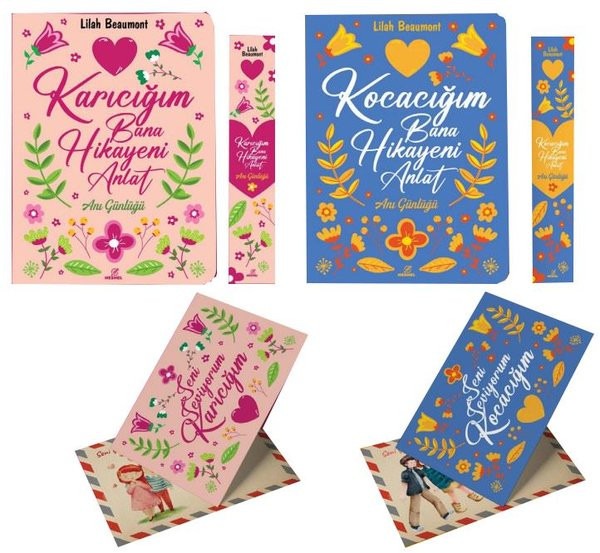 Eşim Bana Hikayeni Anlat Seti - 2 Kitap Takım | Nesnel Yayınları (İnce Kapak)