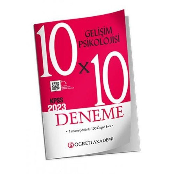 10X10 Gelişim Psikolojisi Deneme | Öğreti Akademi (Ciltsiz)