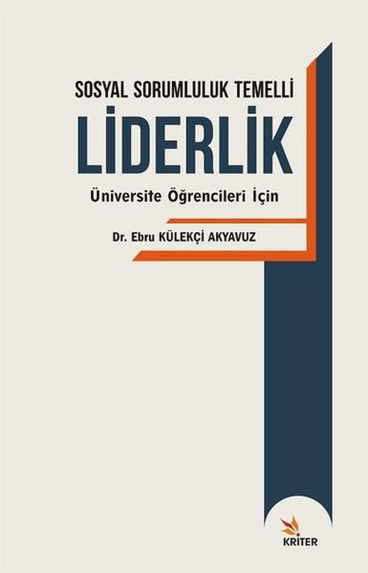 Sosyal Sorumluluk Temelli Liderlik-Üniversite Öğrencileri İçin | Kriter (İnce Kapak)