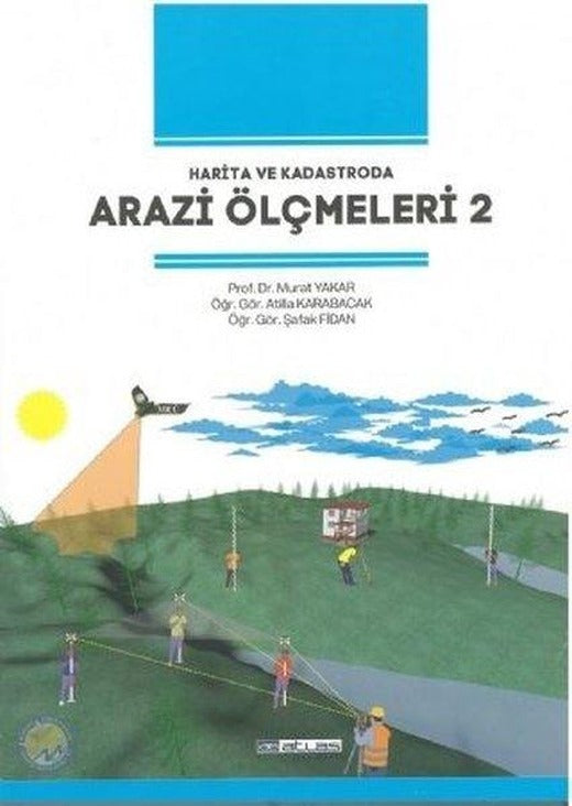Harita ve Kadastroda Arazi Ölçmeleri - 2 | Atlas Akademi Yayınları (İnce Kapak)