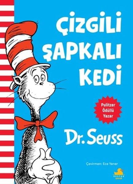 Çizgili Şapkalı Kedi | Destek Çocuk (İnce Kapak) - Resim 1
