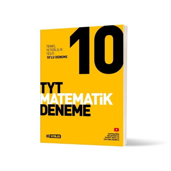 TYT Matematik 10'Lu Deneme | Hız Yayınları (İnce Kapak) - Resim 1
