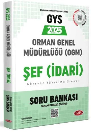 Orman Genel Müdürlüğü GYS Şef (İdari) Karekod Çözümlü Soru Bankası