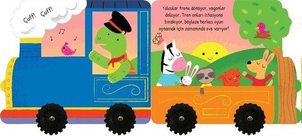 Benim İlk Trenim - İlk Araçlarım | İndigo Çocuk (Ciltli) - Resim 2