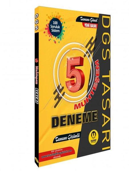 2025 DGS Muhteşem Çözümlü 5 Deneme | Tasarı Akademi (İnce Kapak) - Resim 1