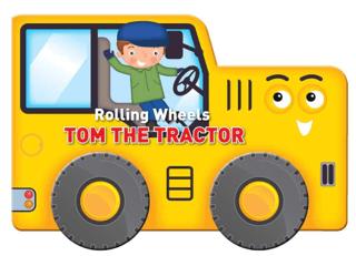 Rolling Wheels: Tom the Tractor | Yoyo Books (Ciltli) - Resim 1