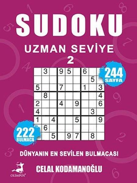 Sudoku Uzman Seviye 2 | Olimpos Yayınları (İnce Kapak) - Resim 1