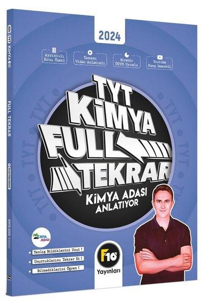 Kimya Adası TYT Kimya Full Tekrar Video Ders Kitabı | F10 Yayınları (İnce Kapak) - Resim 1