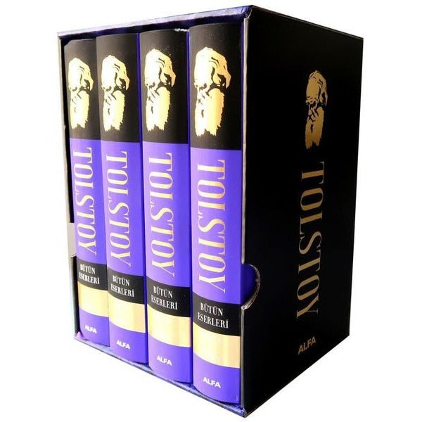 Tolstoy Bütün Eserleri (Ciltli 4 Kitap Takım)