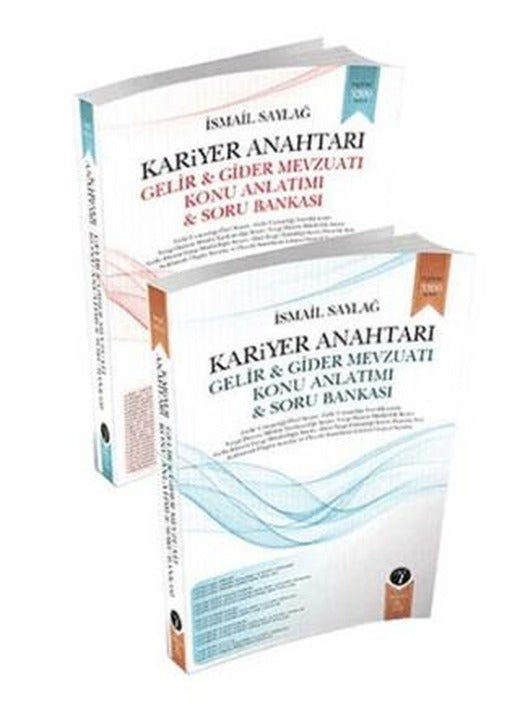 Kariyer Anahtarı Gelir ve Gider Mevzuatı Konu Anlatımlı Soru Bankası 2 Cilt