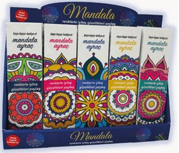 Mandala Ayraç - 30 Adetli | Leopar Yayınları