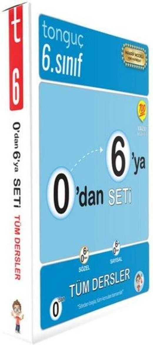 0'dan 6'ya Konu Anlatımlı Soru Bankası Seti | Tonguç Akademi (İnce Kapak)