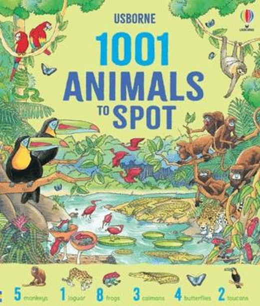 1001 Animals to Spot | Usborne (Ciltli)
