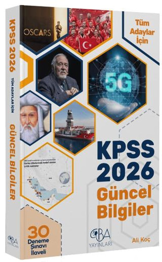 2026 KPSS Güncel Bilgiler Konu Anlatımı (30 Deneme İlaveli) | CBA Akademi (Ciltsiz)