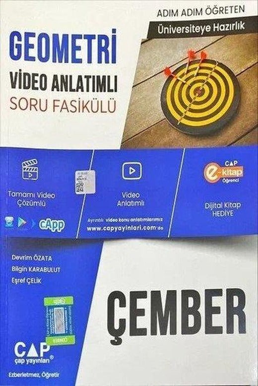 Geometri Çember Konu Anlatımlı Soru Bankası | Çap Yayınları (İnce Kapak)