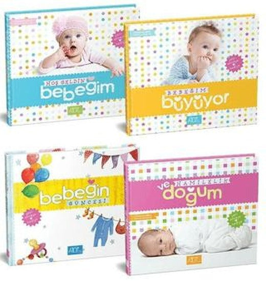 Hoşgeldin Bebeğim (4 Kitap Kutulu) | Semerkand Aile Yayınları (Ciltsiz)