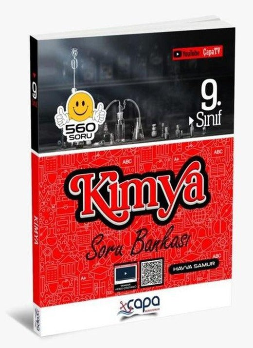 9. Sınıf Kimya Soru Bankası | Çapa Yayınları (İnce Kapak)