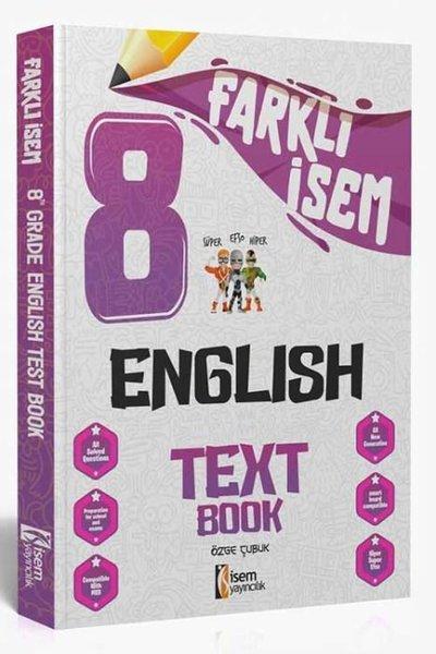 2024 8.Sınıf İngilizce Farklı İsem Soru Bankası | İsem Yayıncılık - Ortaokul (İnce Kapak) - Resim 1