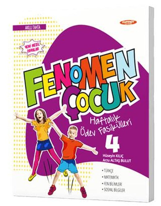 4. Sınıf Haftalık Ödev Fasikülleri Fenomen Çocuk | Fenomen Çocuk (Ciltsiz)