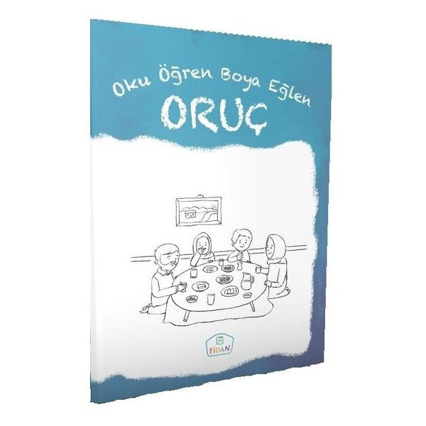 Oruç-Oku Öğren Boya Eğlen | Fidan Yayınları