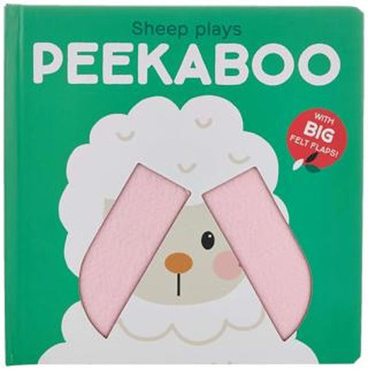 Peekaboo with Felt Flaps: Sheep Plays Peekaboo | Yoyo Books (Ciltli)