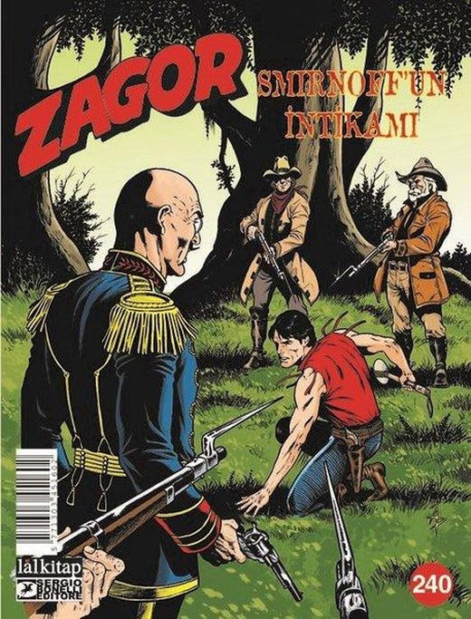 Zagor Sayı 240 - Smirnoff'un İntikamı | Lal (İnce Kapak)