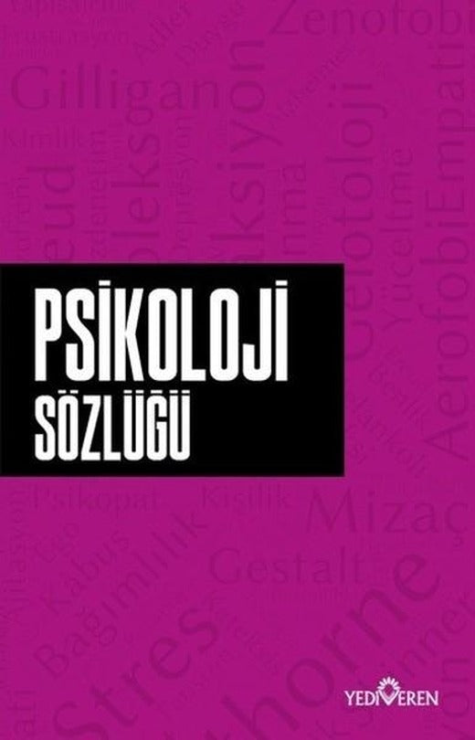 Psikoloji Sözlüğü | Yediveren Yayınları (İnce Kapak)