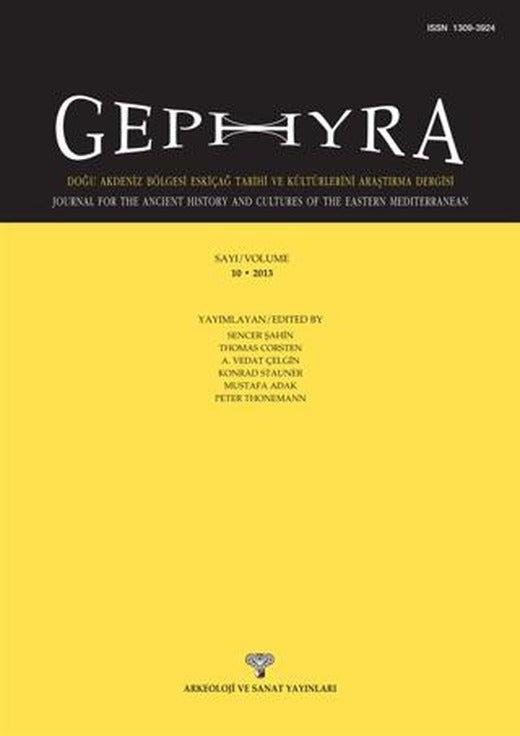 Gephyra Sayı 10 / Volume 10 - 2013 | Gephyra (Ciltsiz)