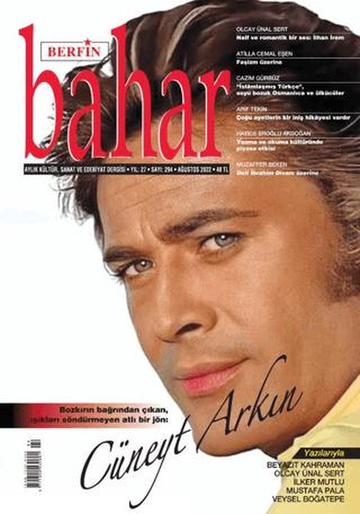 Berfin Bahar Aylık Kültür Sanat ve Edebiyat Dergisi Sayı: 294 Ağustos 2022 | Berfin Bahar Dergisi (Ciltsiz)