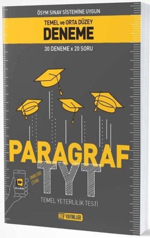TYT Kitapları Türkçe Temel Ve Orta Düzey Paragraf Deneme