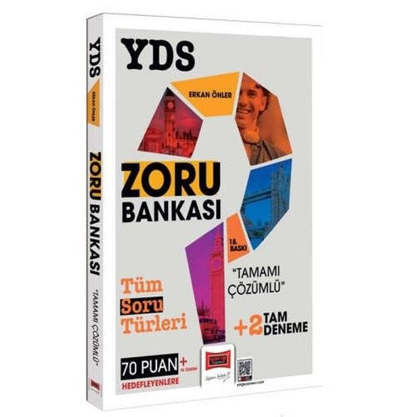 2025 YDS Tamamı Çözümlü Zoru Bankası + 2 Deneme İlaveli | Yargı Yayınları (İnce Kapak)