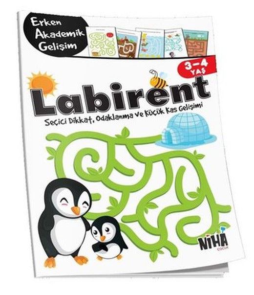 EAG Labirent 3 - 4 Yaş | Niha Çocuk