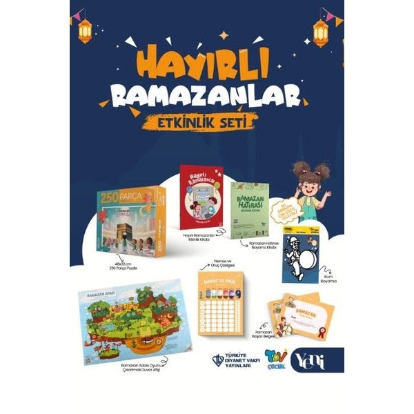 Hayırlı Ramazanlar Etkinlik Seti | Türkiye Diyanet Vakfı Yayınları (İnce Kapak)