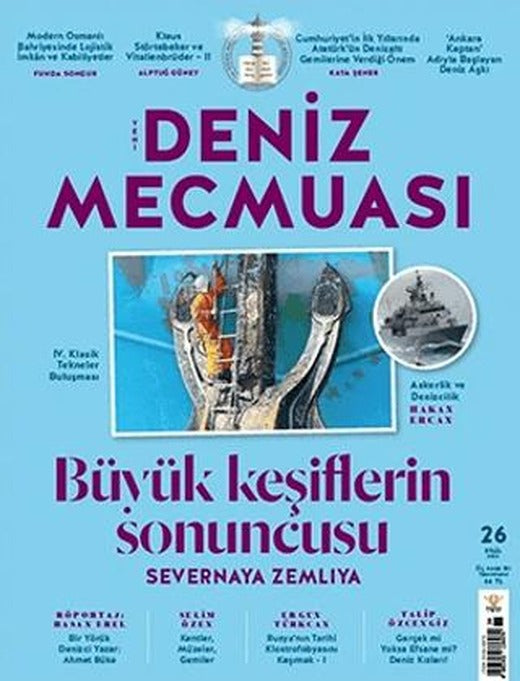 Yeni Deniz Mecmuası Sayı: 26 Eylül 2022 | Yeni Deniz Mecmuası Dergisi (Ciltsiz)