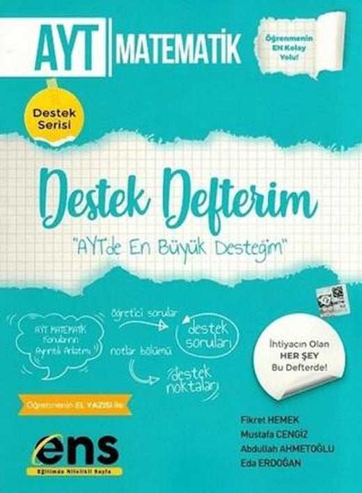 AYT Matematik Destek Defterim | ENS Yayınları (Ciltsiz)