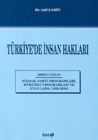 Türkiye’de İnsan Hakları 1. Kitap | Beta Yayınevi (Ciltsiz) - Resim 1