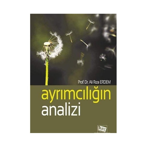 Ayrımcılığın Analizi | Anı Yayıncılık (Ciltsiz)
