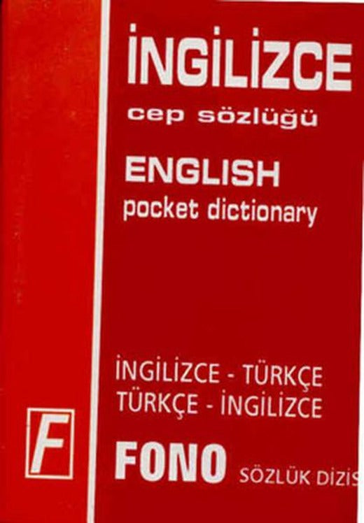 İngilizce/Türkçe - Türkçe/İngilizce Cep Sözlüğü | Fono Yayınları (İnce Kapak)