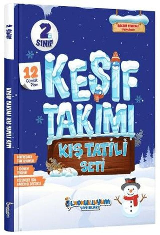 2. Sınıf Keşif Takımı Kış Tatili Seti | İlkokulluyum (Ciltsiz)