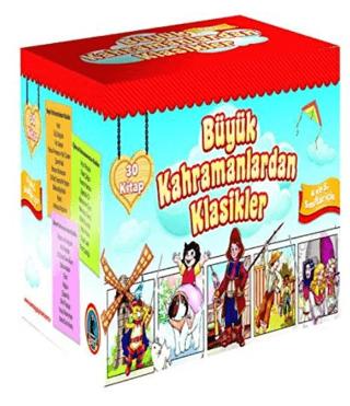 Büyük Kahramanlardan Klasikler (30 Kitap Takım)
